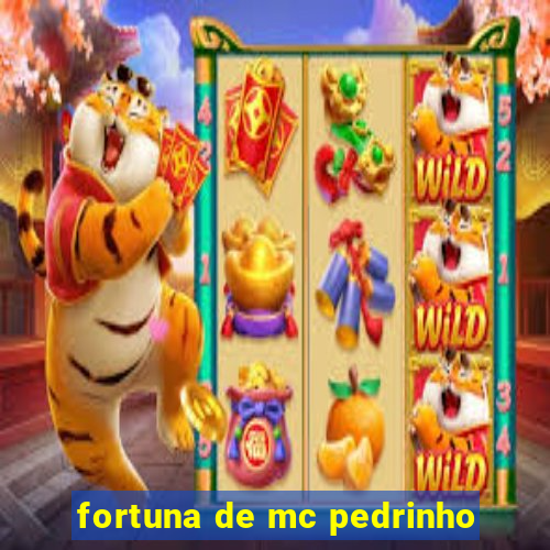 fortuna de mc pedrinho